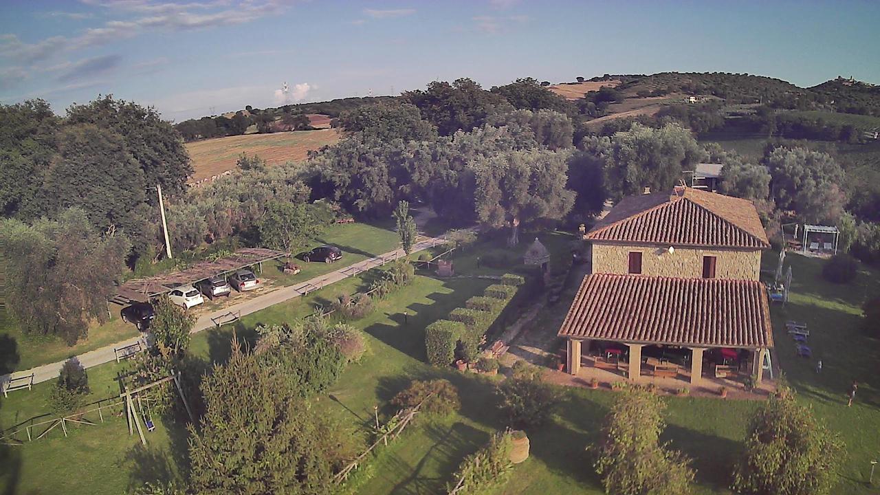 Agriturismo Il Poggiolo Montemerano Bagian luar foto