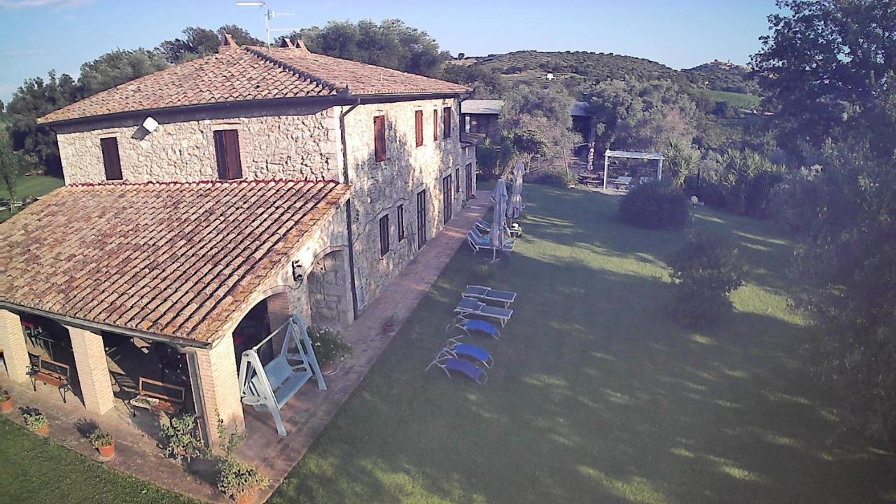 Agriturismo Il Poggiolo Montemerano Bagian luar foto